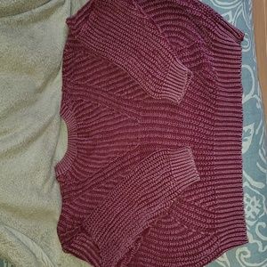 She + Sky Open Back Sweater, 2XL